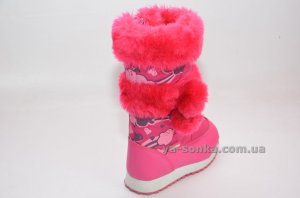 Сапоги -дутики для девочки