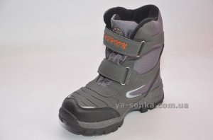 Ботинки сноубутс с ледоступами зимние для мальчика