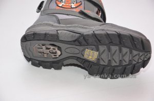 Ботинки сноубутс с ледоступами зимние для мальчика