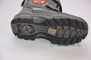 Ботинки сноубутс с ледоступами зимние для мальчика