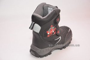 Ботинки сноубутс с ледоступами зимние для мальчика