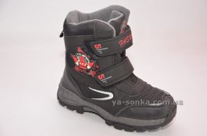 Ботинки сноубутс с ледоступами зимние для мальчика