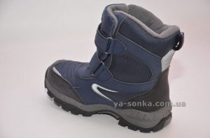 Ботинки сноубутс с ледоступами зимние для мальчика