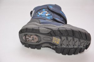 Ботинки сноубутс с ледоступами зимние для мальчика