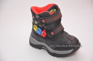 Ботинки зимние для мальчика с ледоступами