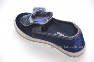 Мокасины для девочек "Зайка"