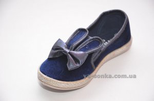 Мокасини для дівчаток "Зайка"