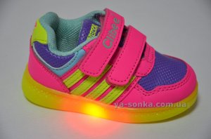 Светящиеся кроссовки для девочки