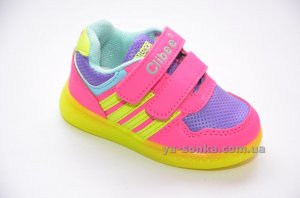 Светящиеся кроссовки для девочки