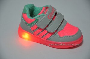 Светящиеся кроссовки для девочки