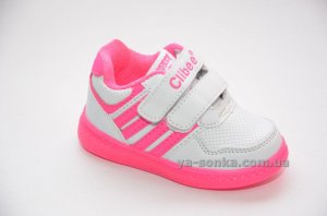 Светящиеся кроссовки для девочки