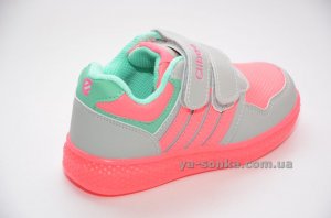 Кроссовки для девочки с подсветкой