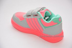 Кроссовки для девочки с подсветкой