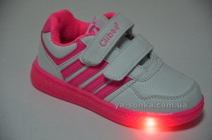 Кроссовки для девочки с подсветкой