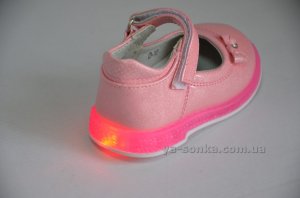 Туфли с подсветкой для девочки