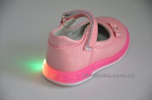 Туфли с подсветкой для девочки