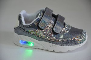 Кроссовки с подсветкой для девочки
