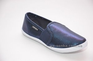 Текстильні мокасини для дівчинки