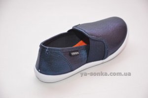 Текстильні мокасини для дівчинки