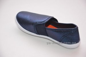 Текстильні мокасини для дівчинки