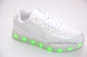Кроссовки для Вашего ребенка c LED подсветкой USB зарядкой