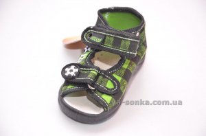 Текстильные босоножки  для мальчика