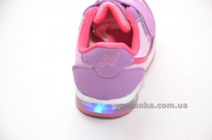 Кроссовки с подсветкой для девочки