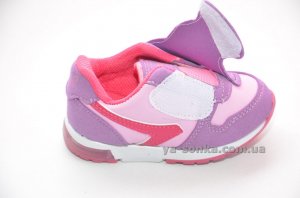 Кроссовки с подсветкой для девочки