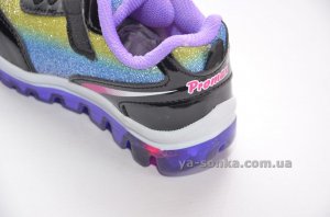 Кроссовки с подсветкой для девочки