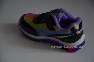 Кроссовки с подсветкой для девочки