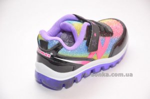 Кроссовки с подсветкой для девочки