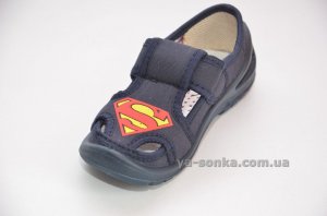 Текстильные мокасины для мальчика