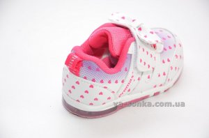 Кроссовки с подсветкой для девочки