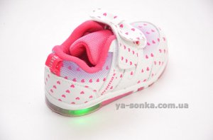Кроссовки с подсветкой для девочки