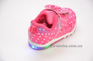 Кроссовки с подсветкой для девочки