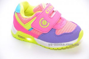Кроссовки с подсветкой для девочки