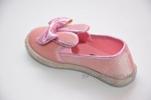 Мокасини для дівчаток "Зайка"