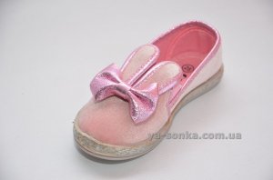 Мокасини для дівчаток "Зайка"