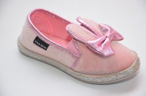 Мокасини для дівчаток "Зайка"