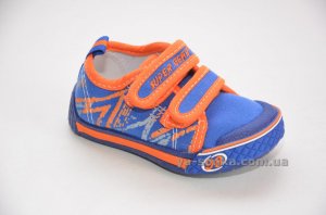 Текстильні кеди-мокасини для хлопчика