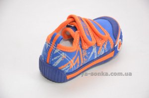 Текстильні кеди-мокасини для хлопчика