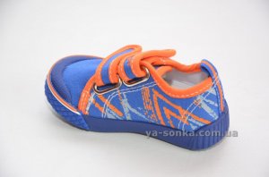 Текстильні кеди-мокасини для хлопчика