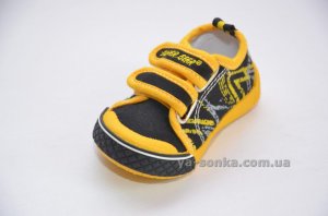 Текстильные кеды-мокасины для мальчика