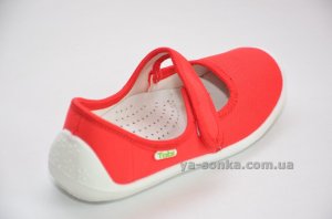 Текстильні мокасини для дівчинки