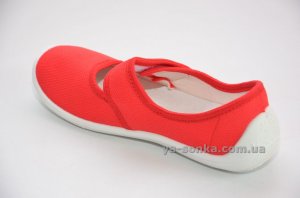 Текстильні мокасини для дівчинки