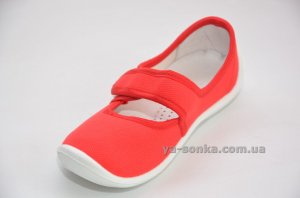 Текстильні мокасини для дівчинки