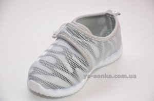Кроссовки-мокасины сетка для мальчика