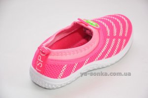 Кроссовки-мокасины сетка для девочки