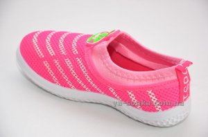Кроссовки-мокасины сетка для девочки