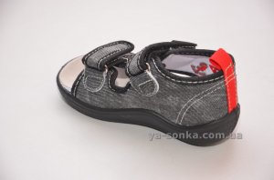 Текстильные кеды-мокасины для мальчика